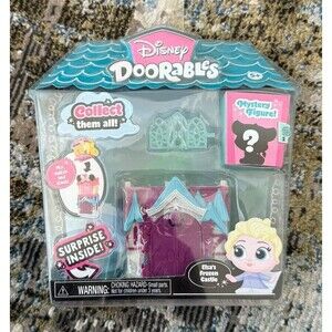 Disney Doorables Elsa's Frozen Castle Mini Playset Just Play 2020 New Sealed